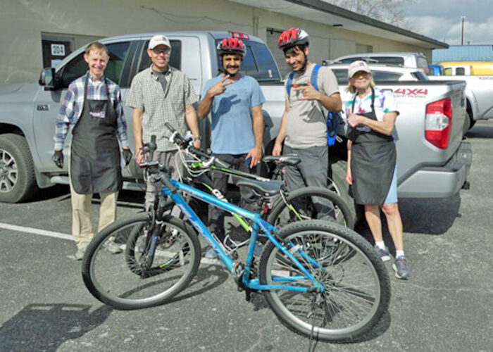 Freewheels Houston repairs and builds bikes for refugees starting a new life in Houston